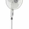 Havells 400mm Gatik Pro Pedestal Fan | 120 Ribs Guard Safety, Smooth Oscillation, Heavy Base For Stability, ISI Marked | 2 Year Warranty, (Grey)